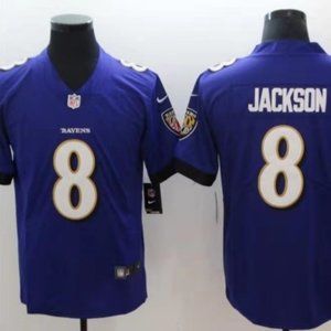 NIKE Baltimore Ravens Jackson Jersey Men XXL